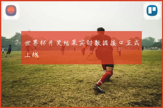 世界杯开奖结果实时数据接口正式上线